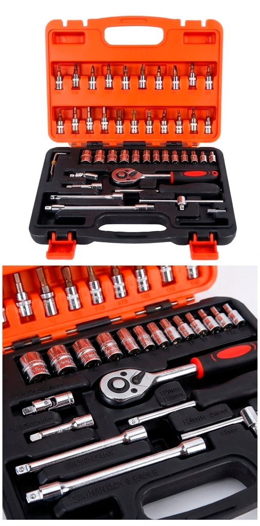 Kit de Herramientas de Precisión de 46 Piezas
