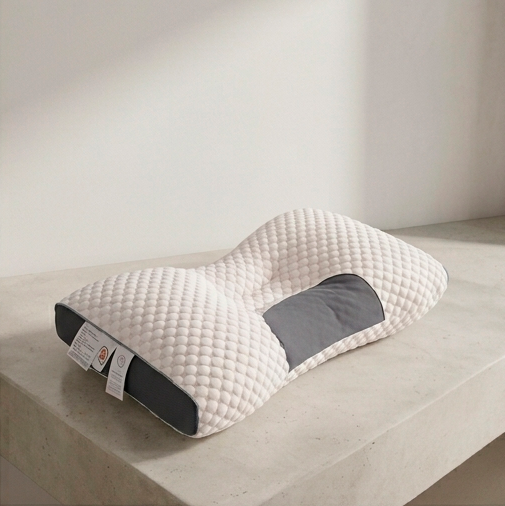 Almohada cervical para aliviar el dolor