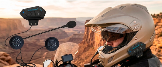 Intercomunicador bluetooth para casco